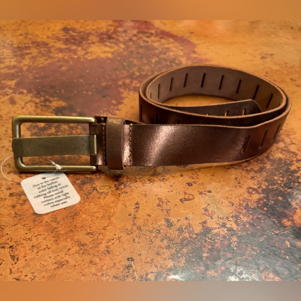 Free People We The Free Jona Belt Bronze Medium/Large. New